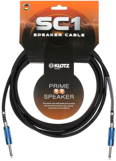 Klotz SC1PP05SW Speakerkabel 5 m - Luidsprekerkabel