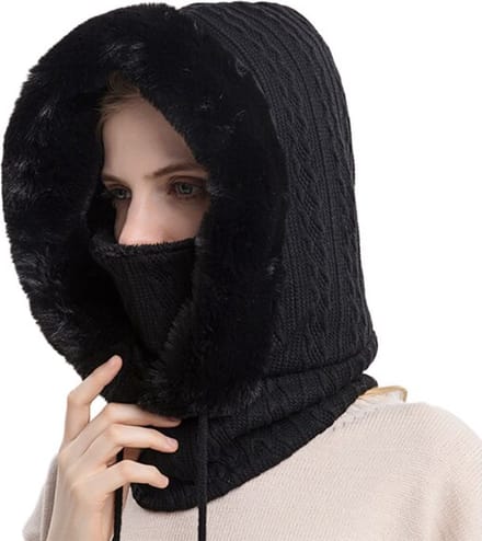 Muts 3-in-1 - Zwart | One Size | Polyester | Fashion Favorite