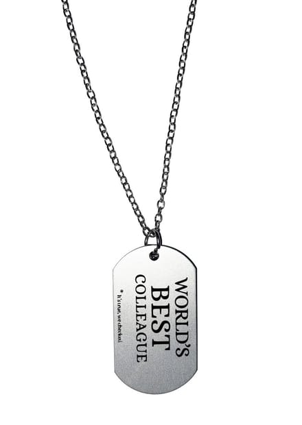 Akyol - werelds beste collega ketting - Collega - medewerkers - cadeau