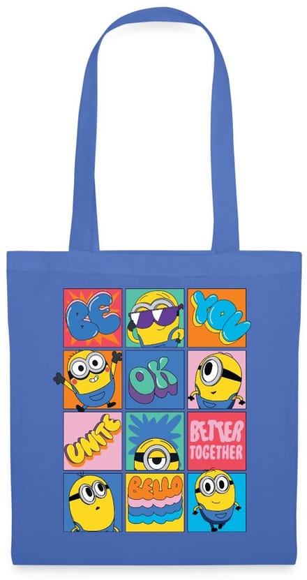 Minions Be You Positief En Lief Ontwerp Tas Van Stof Schoudertas