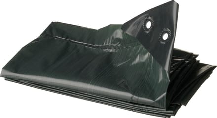 Nature - Afdekzeil voor Hout - 3 x 4m - groen - 100% waterdicht