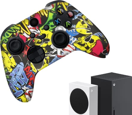 Gadgetpoint - Hoesjes & Skins voor Xbox Series X & S - Performance Gaming Case - Soft Grip Covers - Anti-Slip Controller Accessoires - Grafity