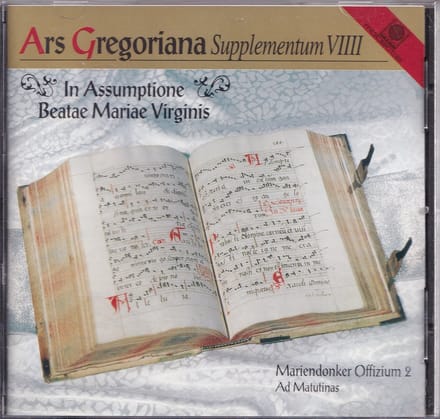 Ars Gregoriana-Marien  Gregoriana-Mariendonker Offiziu