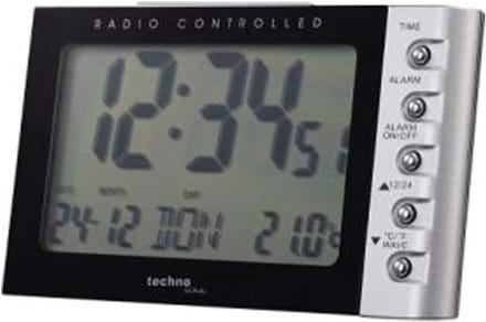 Digitale Wekker met Datum, Weekdag en Binnentemperatuur