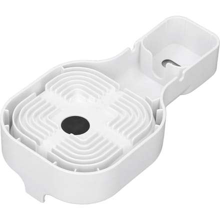 Support Mural pour Routeur sans Perçage Gestion des Câbles Prise de Courant pour Routeur Wifi Support Mural pour Eero Mesh white
