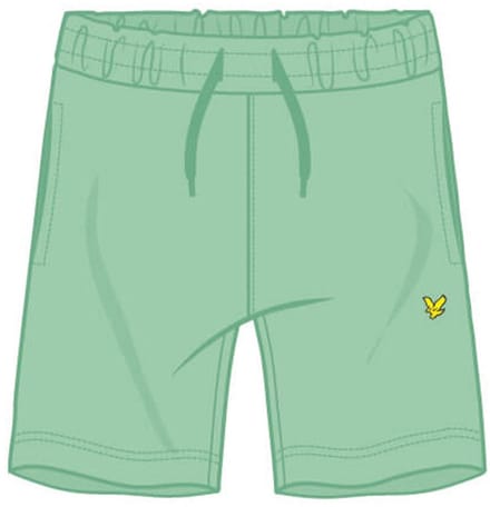 Lyle & Scott Sweat Short Broeken Jongens - Mint - Maat 164/170