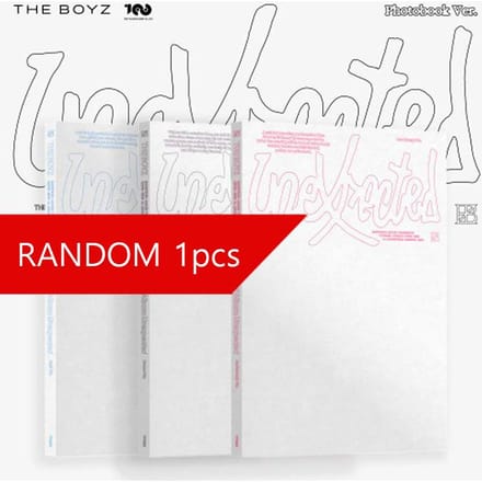 THE BOYZ - Onverwacht (Fotoboek ver.) Random black