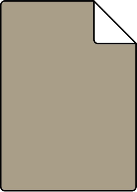 Proefstaal Origin Wallcoverings behang effen glanzend beige - 26,5 x 21 cm - 345706-S