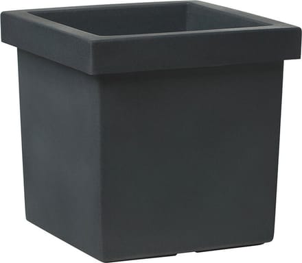 Elezza Gemini Plantenbak L55 x B55 x H47 cm - Antraciet