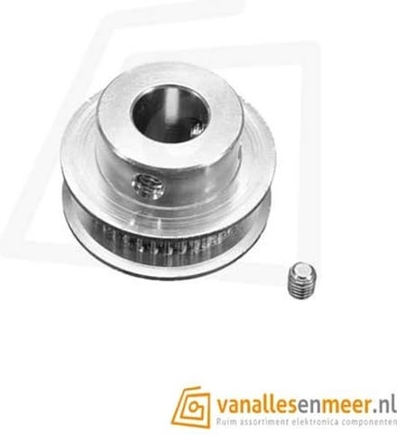 GT2-6 40 Tanden 5mm boring Pulley Aluminium