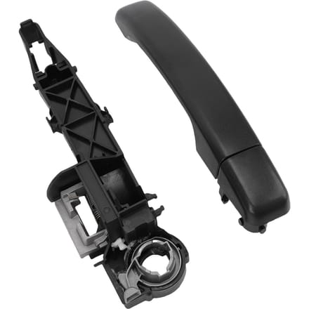 Poignée de porte extérieure avant droite avec support 806073022R Remplacement résistant aux intempéries pour Master III 2010 2016 black