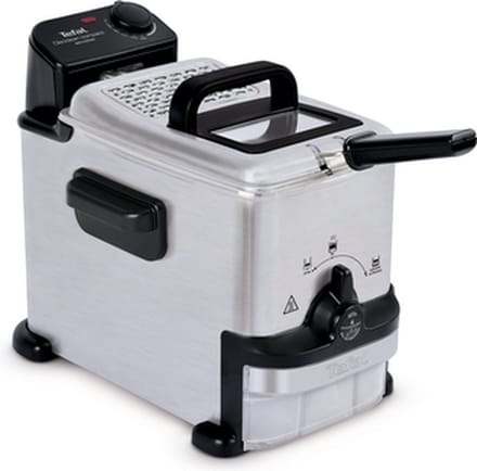 Tefal Oleoclean Compact FR7016 - Frituurpan - 2L - Koude Zone - Oliefiltersysteem - 1500W
