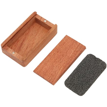 Essentiële Olie Houten Diffuser Geruisloos Natuurlijke Aromatherapie Diffuser voor Thuis Kantoor Auto Ornament brown