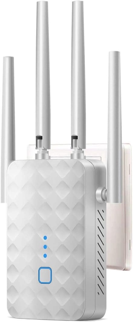 CLVP® WiFi Versterker Stopcontact – Dual Band WiFi Booster – Internet Range Extender – Max