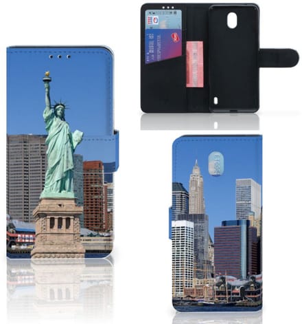 Nokia 1 Plus Flip Cover Vrijheidsbeeld