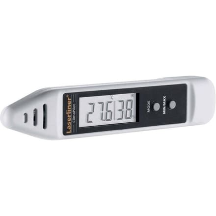 Laserliner ClimaPilot Luchtvochtigheidsmeter (hygrometer) 20 % Hrel 99 % Hrel Dauwpunt/schimmel waarschuwingsweergave