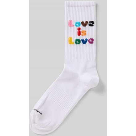 Happy Socks - Love Is Love Sneaker Sock - Dames - Sokken