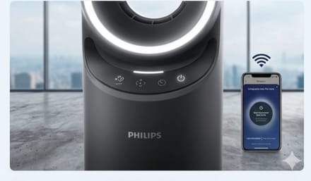 Philips Air Performer 3-in-1 – - Grijs - 3-in-1 – Luchtreiniger, Verwarming & - Medahomestore