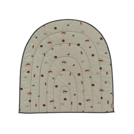 OYOY quilted speelkleed/ vloerkleed groen