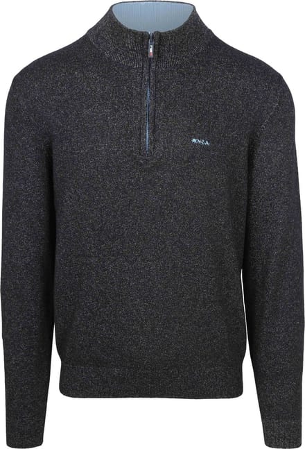 NZA - Navy pullover met elastaan - Winter Navy