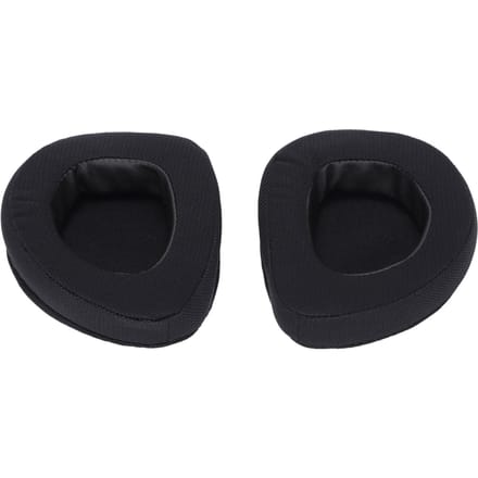 Pour ASUS ROG Theta Coussinets d'Oreilles de Remplacement Ventilés Confortables Housse de Coussin d'Oreille pour Casque black