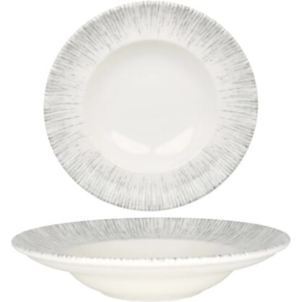 Bonna Pastabord - Iris - Porselein - 27 cm (400cc) - set van 2