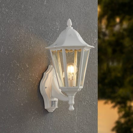 EGLO Navedo - Buitenverlichting - Wandlamp - 1 Lichts - Wit - Helder