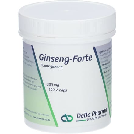 Deba Pharma Ginseng Forte 500mg 100 Gecomprimeerde tabletten