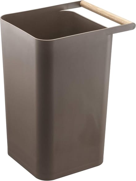 Moderne afvalemmer met houten deksel voor keuken en badkamer