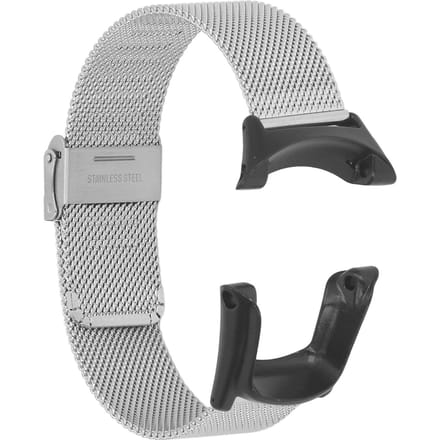 Horlogeband Vervanging voor Ambit 3 Sport 3 Run Roestvrijstalen Mesh Verstelbare Polsband met 2 stuks Schroevendraaiers gray