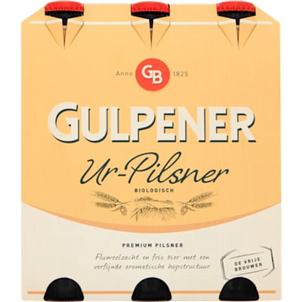 Gulpener Organic Pilsner - 6 x 300 ml