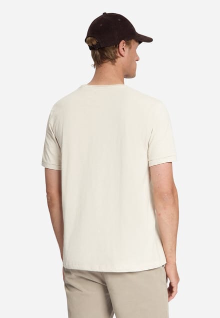 Katoenen Slub T-shirt