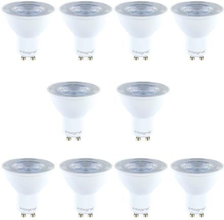 Focus - 10 pack - Integral LED - GU10 LED spot - 3.4 watt - 4000K neutraal wit - 400 lumen - niet dimbaar