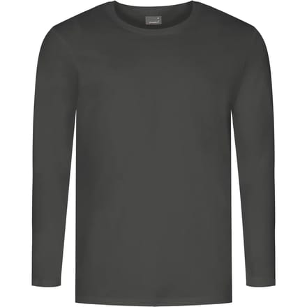 Promodoro Men´s Premium-T Long Sleeve E4099 - Charcoal (Solid) - S