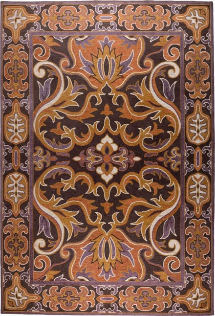 Dutchbone Bashmira Vloerkleed 160x230 - Oranje