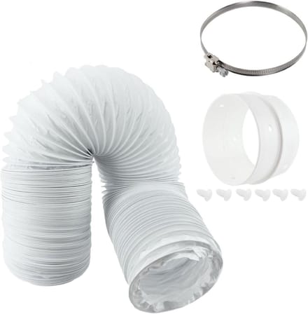 Ventilatieslang Droger - Slang Kit - Droger Ontluchting - Universele Pasvorm - 4 Meter 100mm