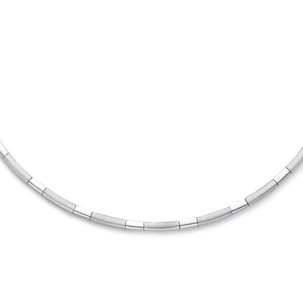 Zilver collier 3,3 mm 43 cm poli/mat PSN1337122