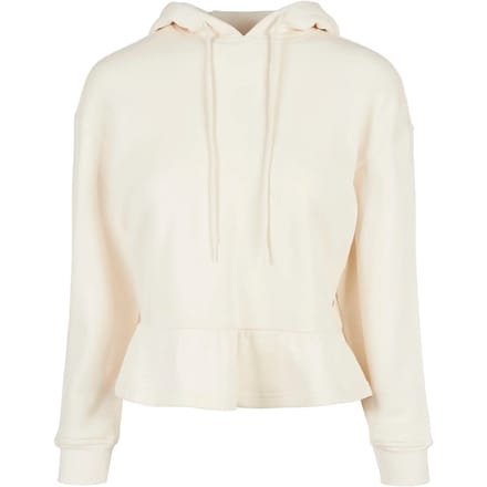 Urban Classics - Organic Volants Hoodie/trui - S - Beige