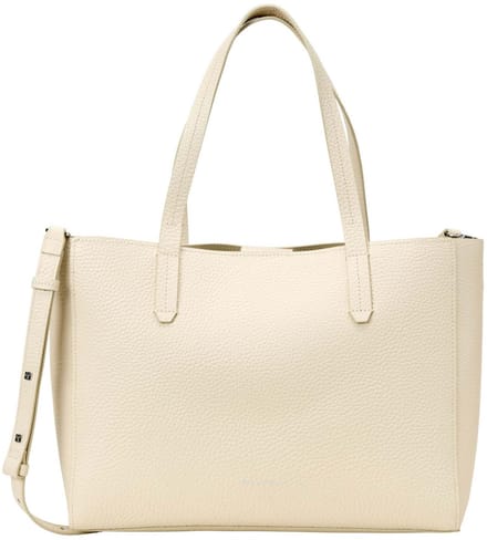 Marc O'Polo Schoudertas Busin Shopper Natural Stone Crème