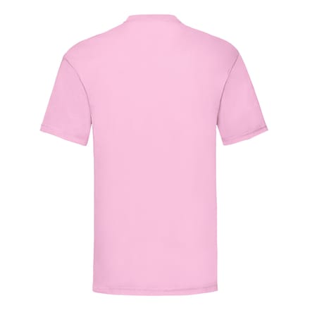 Fruit of the Loom Heren Valueweight T-Shirt (Lichtroze)