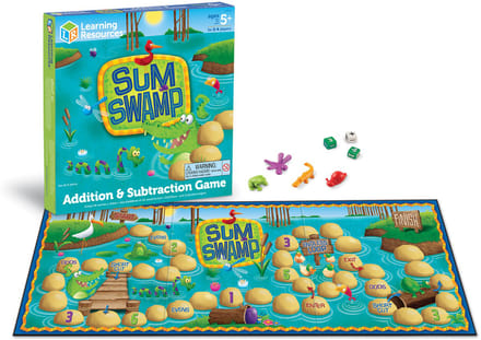 Learning Resources Sum Swampâ„¢ (Sommen moeras) Optellen en aftrekken - 5+