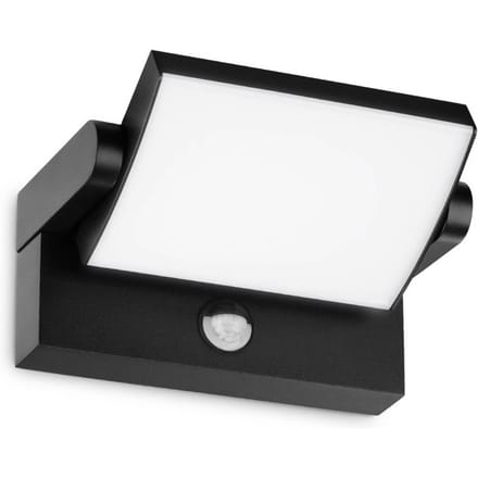 Ideal Lux LED buiten wandlamp Swipe Sensor, zwart, IP54
