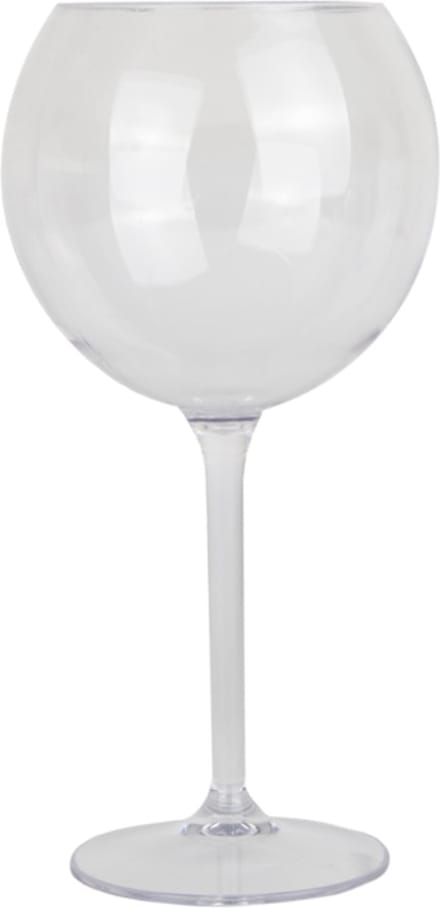 Depa Gin tonic/cocktailglas - 4x - transparant - onbreekbaar kunststof - 650 ml