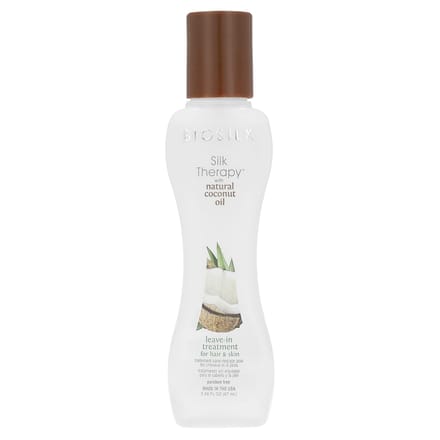 BIOSILK Silk Therapy with Natural Coconut Oil Leave-In Treatment Haarbehandeling Unisex 67 ml