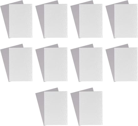 Blanco Puzzels - Doe-het-zelf Puzzels - Creatieve Projecten - 10 Sets Inclusief Basis - A4 Formaat 120 Stukjes