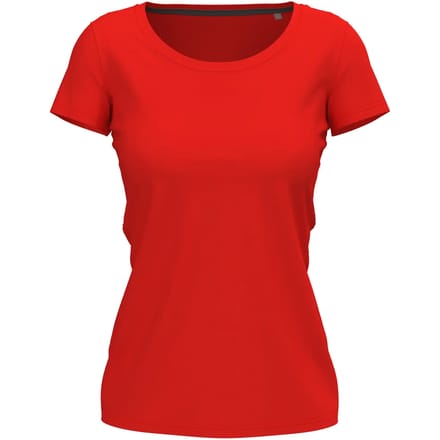 Stedman Claire Crew Neck Women S9700 - SCARLET RED - M