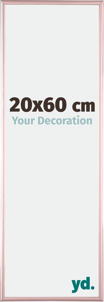 Your Decoration - Fotolijst 20x60 cm - Aluminium - Koper - Kent