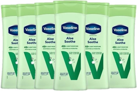 Vaseline Aloe Soothe Bodylotion - 6 x 400 ml