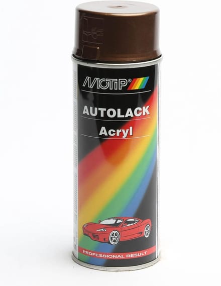 Motip 51200 - Autolak spuitbus - Bruin  - 400ml