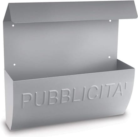 Aluminium brievenbus voor buiten met dak